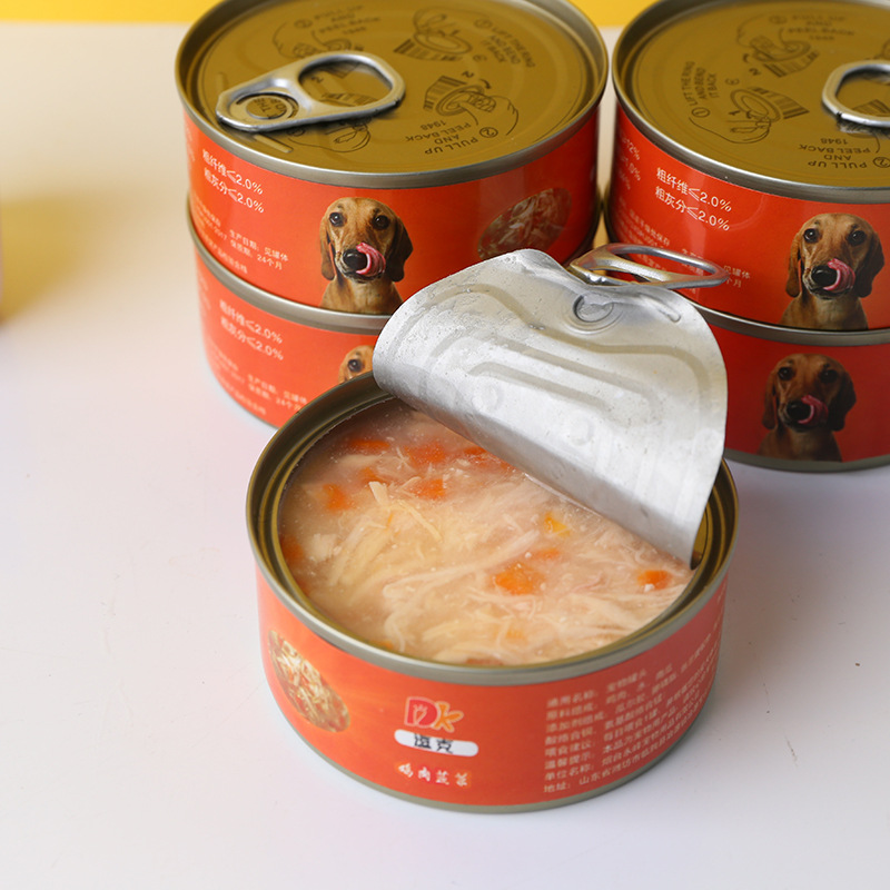 零食雞肉南瓜罐頭OEM/ODM代加工