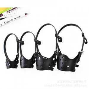 真皮狗嘴套防咬貼牌定制代加工