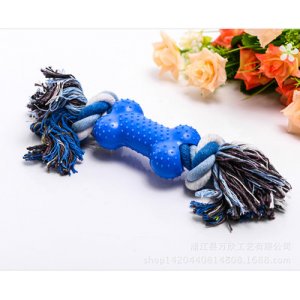 狗狗耐咬耐磨彩色棉繩OEM/ODM定制代加工