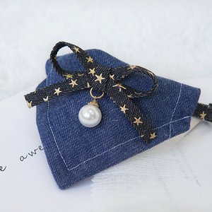 貓咪狗狗可調(diào)節(jié)項(xiàng)圈三角巾可愛(ài)口水巾貼牌定制代加工