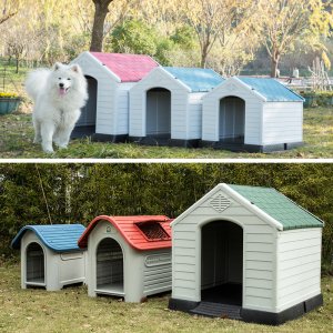 藍(lán)寵室外塑料狗籠OEM/ODM定制代加工