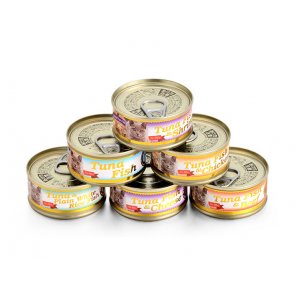 快樂(lè)搖尾Tuna  Fish80克鐵罐