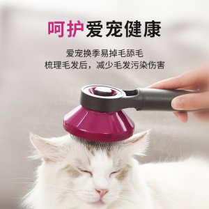 貓咪按摩刷去浮毛