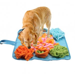 混搭風(fēng)清爽嗅聞墊寵物覓食嗅聞墊