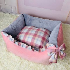 網(wǎng)紅JK風(fēng)保暖耐抓四季狗窩