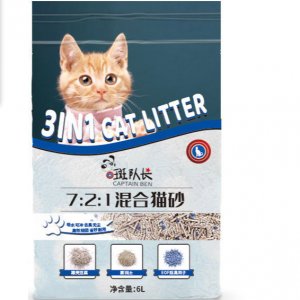 斑隊長混合貓砂6L
