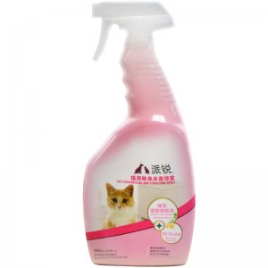 派銳除臭殺菌噴霧貓用（綠茶）960ml/瓶 8瓶/箱