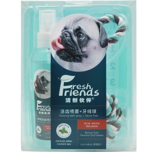 清新伙伴寵物潔齒套裝狗狗120ml/支 24支/箱