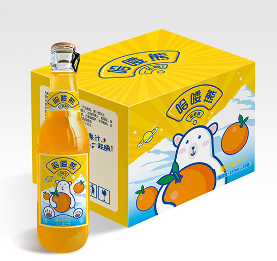 雙重滿足，三大口味，哈嘍熊果汁汽水破圈突圍！.png