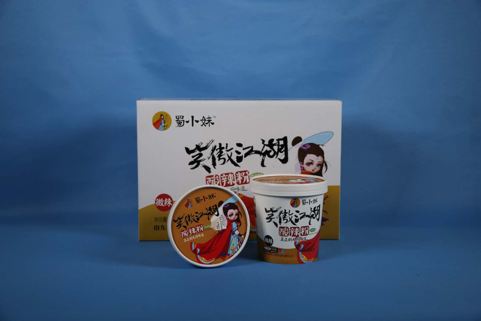 蜀小妹笑傲江湖酸辣粉微辣箱裝桶裝.jpg