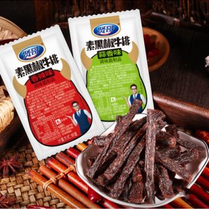 賢哥散裝素黑椒牛排辣條