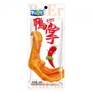 不二食代鴨掌香辣味28g袋裝
