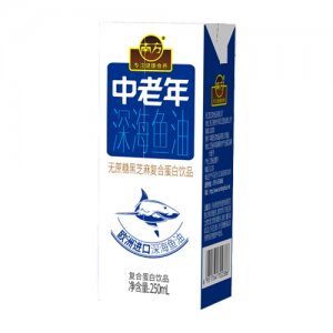 南方如純中老年深海魚油復(fù)合蛋白飲品250ml