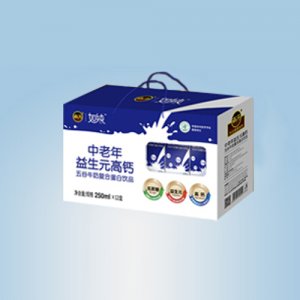 南方如純中老年益生元復(fù)合蛋白飲品250mlx12盒