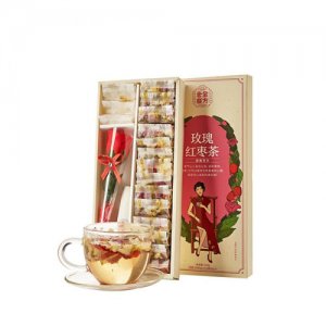 老金磨方玫瑰紅棗茶