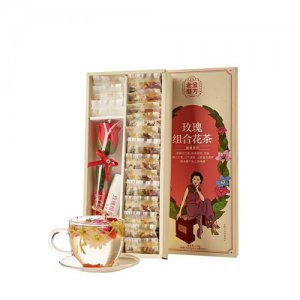 老金磨方玫瑰組合花茶