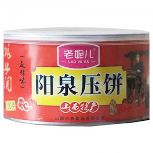 老妮兒陽泉壓餅麻辣味100g