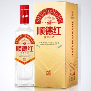 紅荔牌順德紅清雅白酒500ml