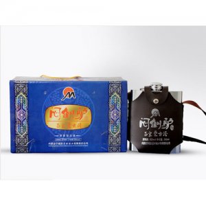 悶倒驢箱裝藍(lán)白酒