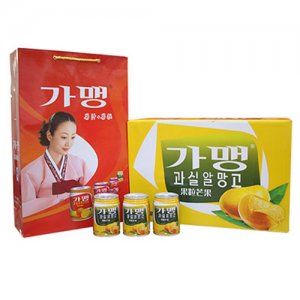 體寶韓式果粒果汁芒果味