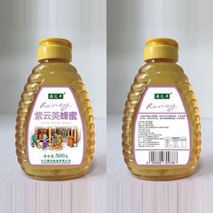 遇花開(kāi)紫云英蜂蜜500克瓶裝