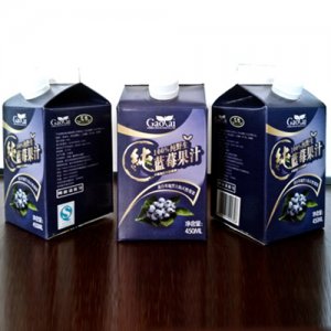 高泰屋頂包100%純野生藍(lán)莓果汁450ML