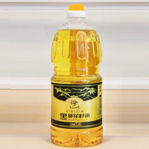 長(zhǎng)白油翁黑葵花籽油1.8L