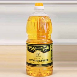 長(zhǎng)白油翁黑芝麻花生調(diào)和油1.8L