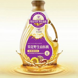 長(zhǎng)白油翁葵花野生山核桃食用調(diào)和油5L