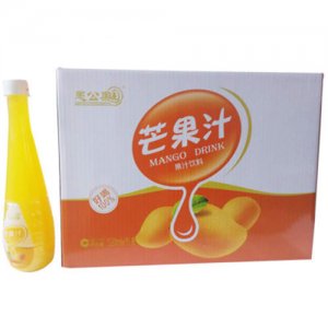 瓶愚公果園芒果汁520mlx15