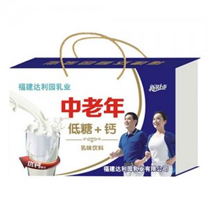 達(dá)利園中老年低糖+鈣乳味飲料