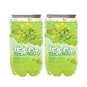 好夢優(yōu)果優(yōu)肉葡萄果粒果味飲料330ml