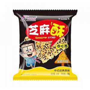 天虹欣秀芝麻酥中式經(jīng)典味干吃面干脆面58克