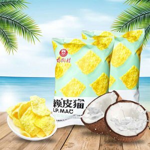 南街村脆片濃情椰奶味76g袋裝