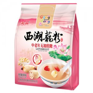 雨和中老年無糖西湖藕粉袋裝800g