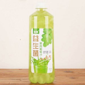 沁領(lǐng)益生菌果肉葡萄汁1.18L