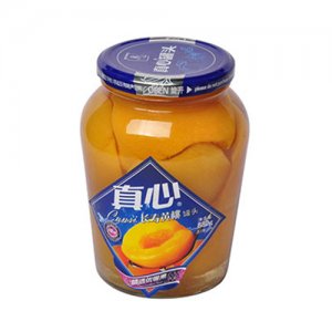 真心長壽黃桃罐頭
