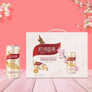 甄養(yǎng)膠妍盛燕無糖燕窩風(fēng)味飲料箱裝