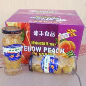 淶豐糖水黃桃罐頭256g