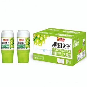 果園太子大果粒葡萄蘋果汁439mlx15