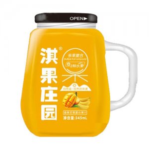 淇果莊園香蕉芒果復(fù)合果汁345ml