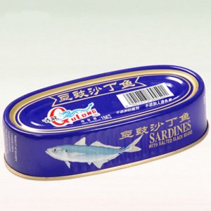 古龍豆豉沙丁魚