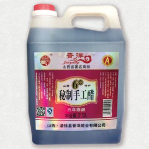 晉洋秘制手工醋2.5L