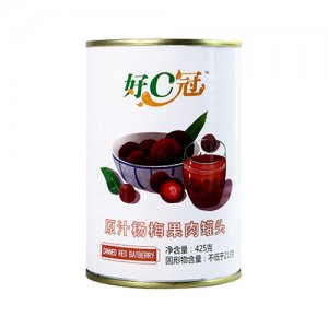 好C冠原汁楊梅果肉罐頭