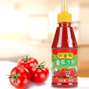 百家鮮綠標番茄沙司250g