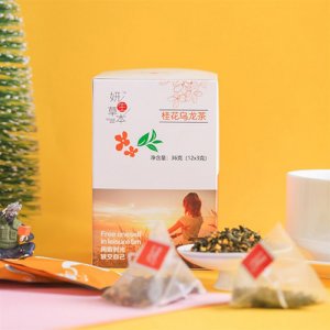 妍生草本桂花烏龍茶36g