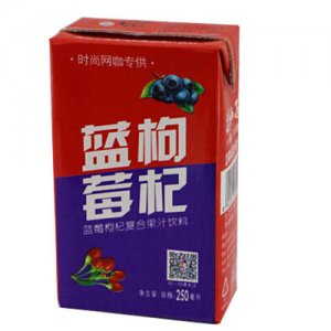 花仙子藍(lán)莓枸杞復(fù)合果汁飲料250ml