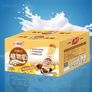 一路香現(xiàn)磨100植物奶巧克力豆奶箱裝