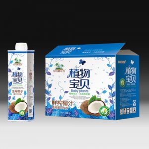 植物寶貝椰子汁1Lx6盒