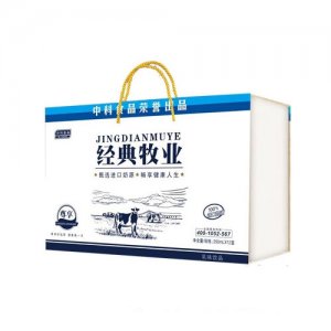中科尊享經(jīng)典牧場奶250mlx12盒
